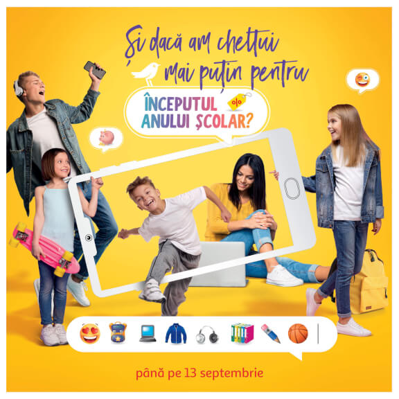 Reduceri pentru început de școală