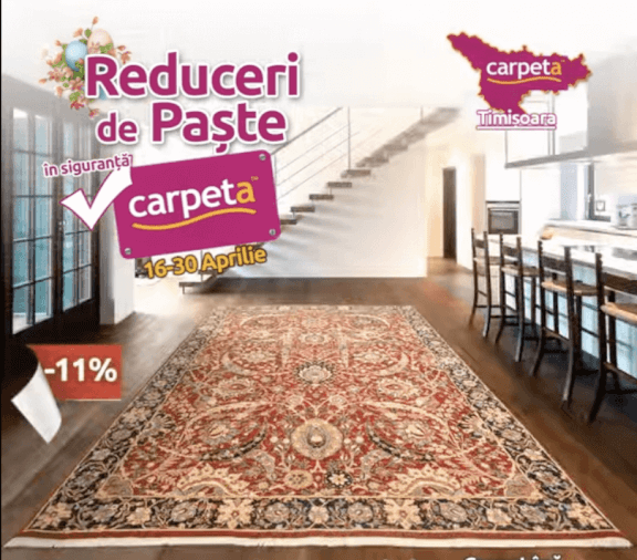 Îmbracă-ți casa de sărbătoare cu Carpeta