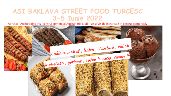 Te așteptăm la Asi Baklava Street Food Turcesc