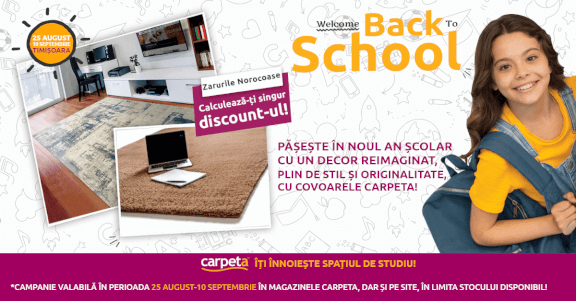 Calculează-ți singur discount-ul cu ajutorul Zarurilor Norocoase la Carpeta
