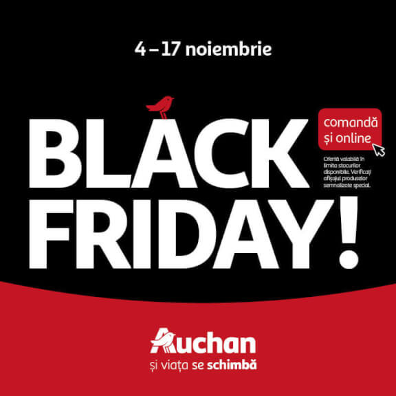 Black Friday la hipermarketul Auchan